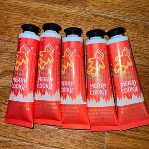 5pk BBW hand travel size Creams Merry Cookie